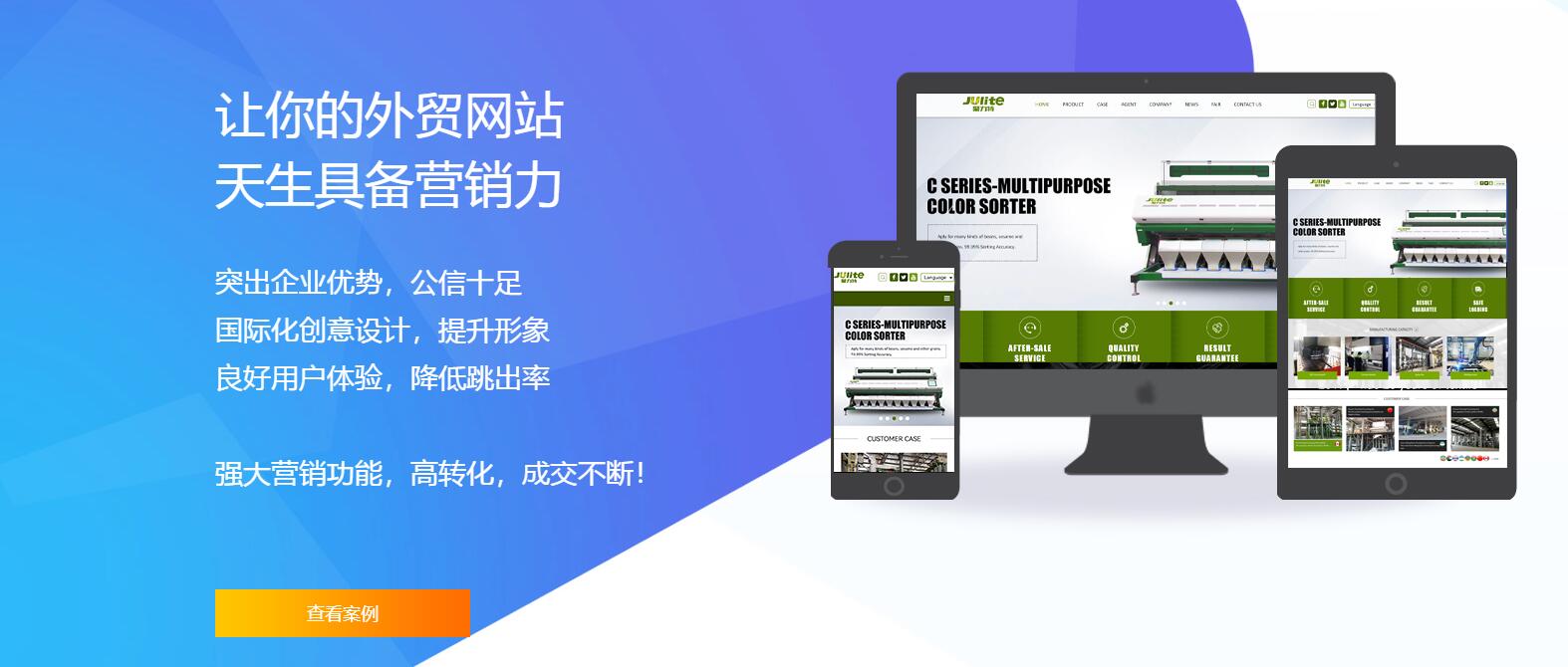外貿網站建設